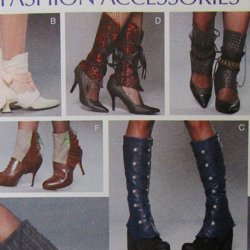 steampunk boot spats