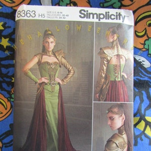 Simplicity 8363 Sewing Pattern Craft Foam Armor Corset and - Etsy