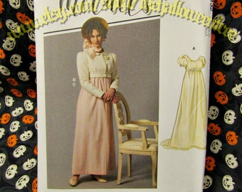 McCall's 8132 Victorian Edwardian Steampunk Dress Suit Sewing Pattern Sizes M-XL 14-22 m8132 buttermilk