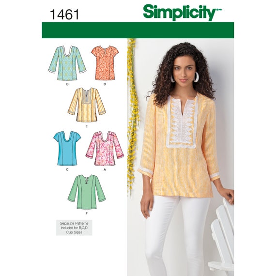 Amazon.co.jp: Simplicity Misses ドレス 縫製パターン、マルチ