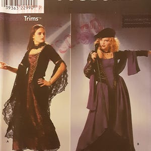 Uncut 10-14 Simplicity 8750 Misses Costume Pattern - Etsy