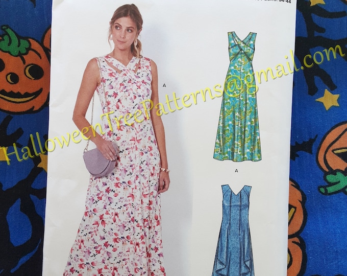 Pattern N6717 Tutorial New Look 6717 Sizes 8-18 Knit Dress Sewing Pattern N6717 - Etsy