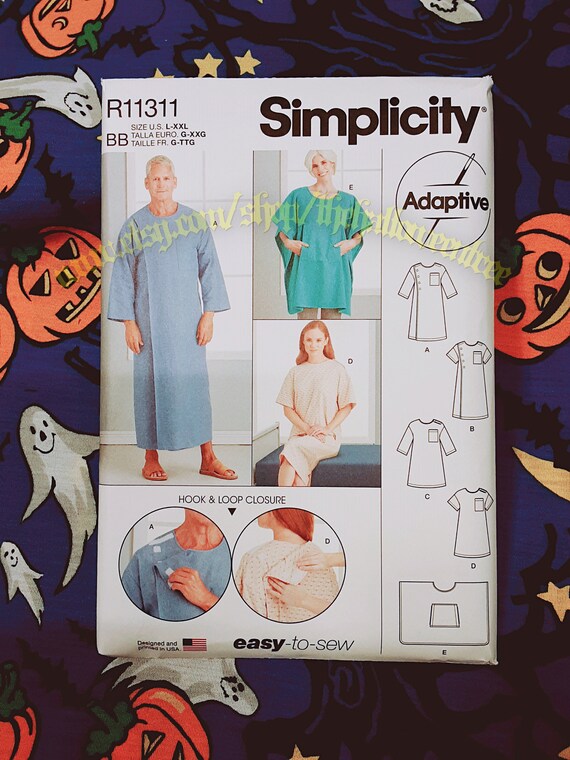 Simplicity 9490 R11311 Sewing Pattern Pajamas Sleepwear - Etsy