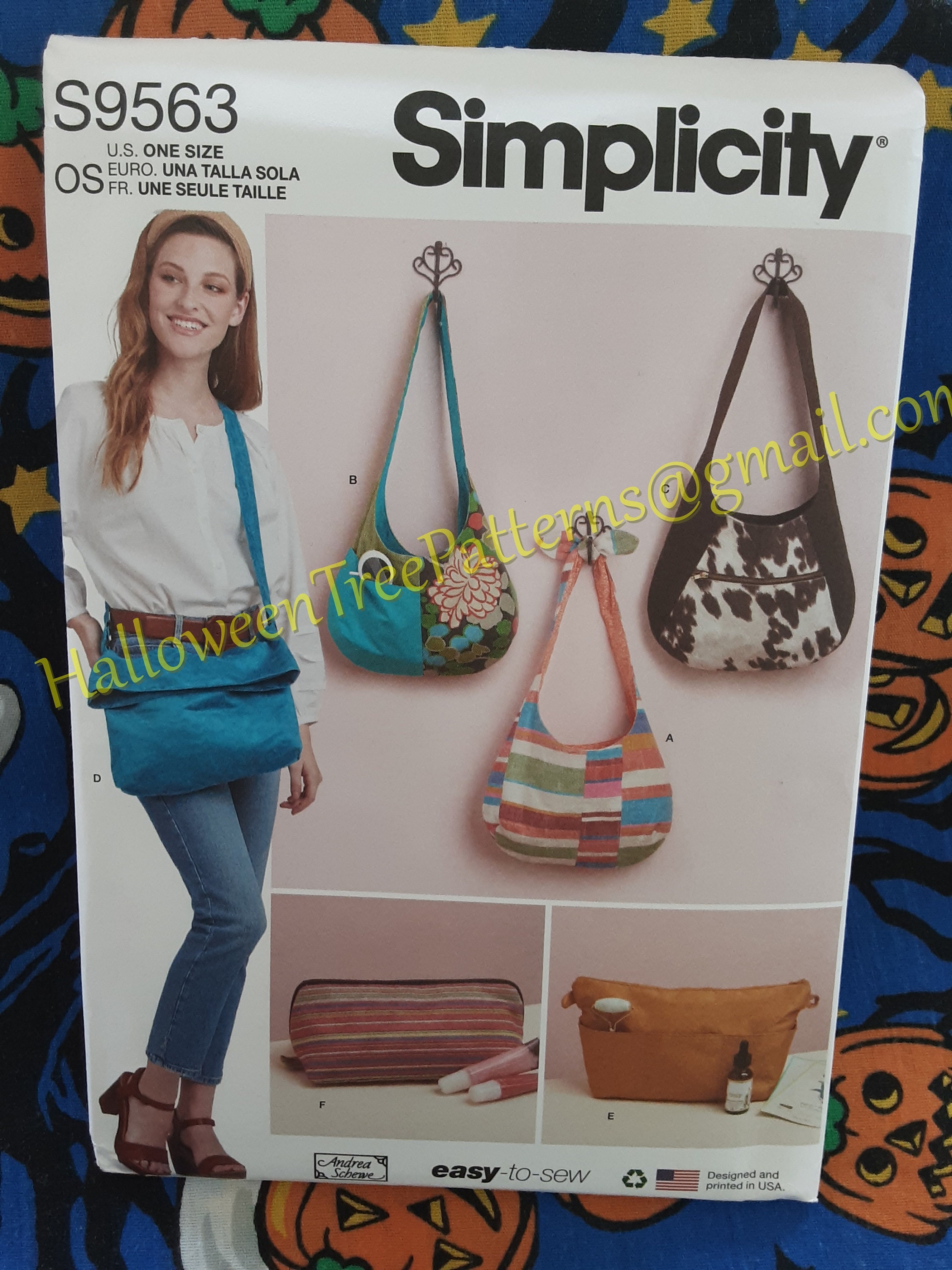 Simplicity S9563 Purse Sewing Pattern - Accessories - Sewing Supplies