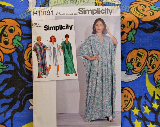 Simplicity 8877 S8877 Caftan House Dress Sewing Pattern All - Etsy