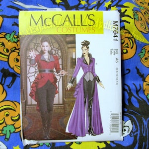 McCalls 7641 Déguisement princesse sorcière de la Renaissance Patron de couture pour femme Tailles 6-14 m7641