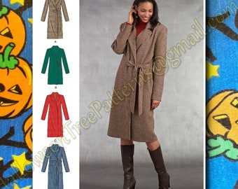 Simplicity s8796 Winter Coat Jacket Sewing Pattern Sizes 16-24 8796