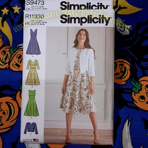Simplicity 9780 Tiered Shirt Dress Sewing Pattern Sizes 16-24 S9780 R11812  