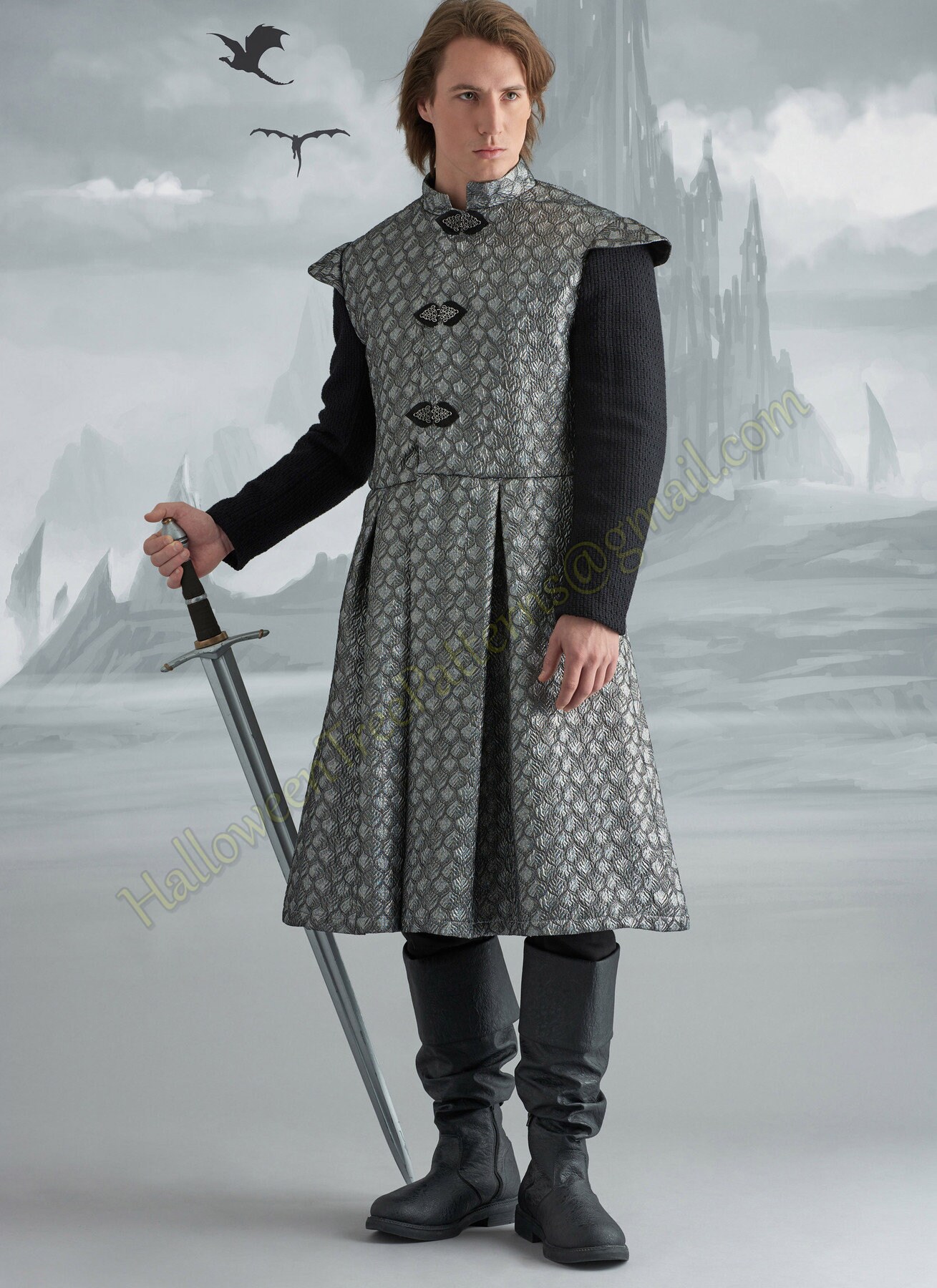 Simplicity 9593 38-44 Jacket Vest Medieval Fantasy Simplicity 9593 38-44 Jacket Vest Medieval Fantasy