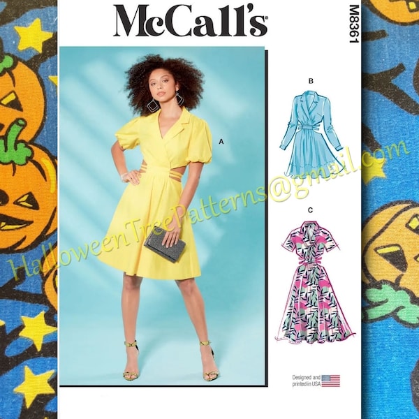 McCalls 8361 aka r11713 Dress sewing Pattern sizes 4-12 m8361