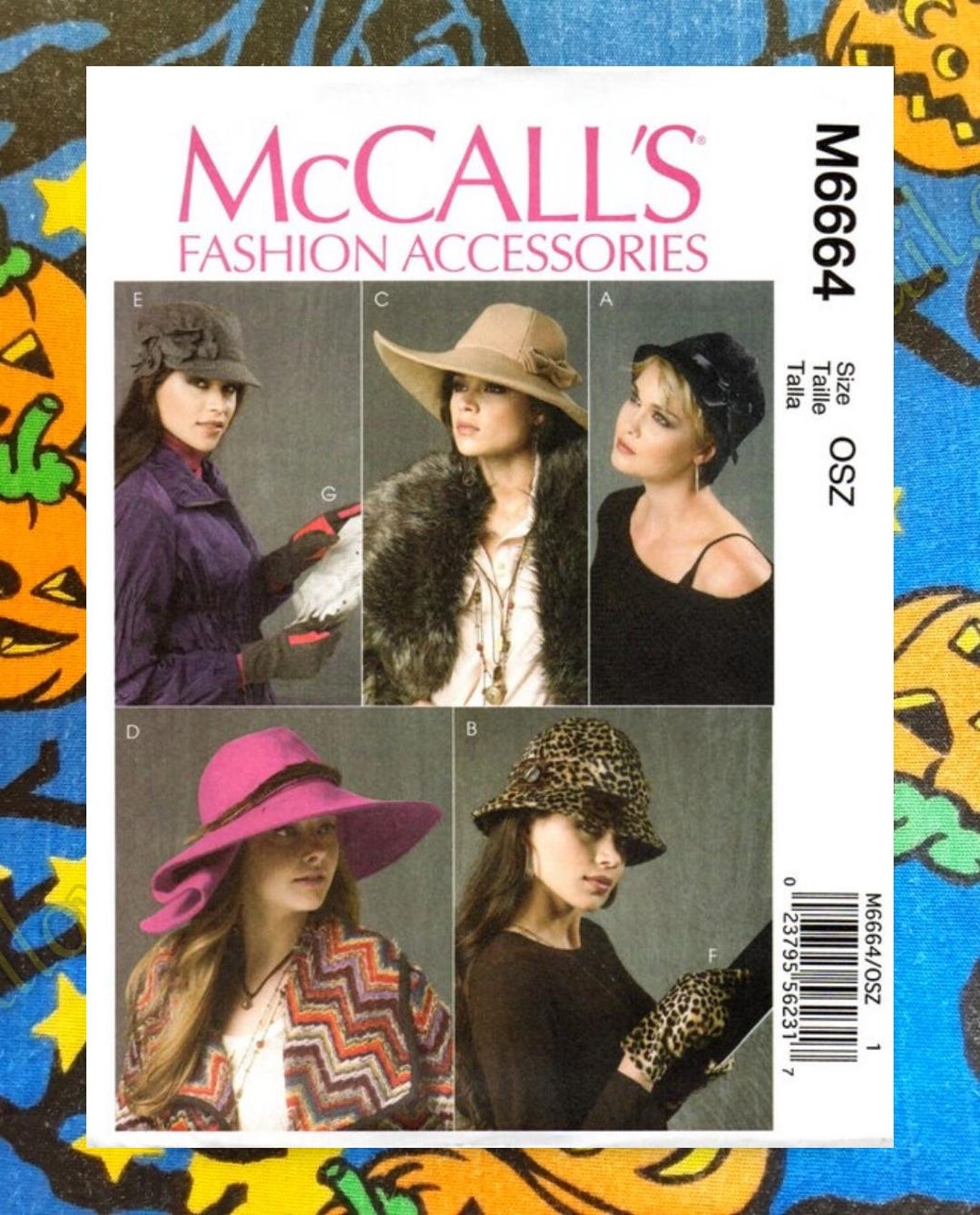 Mccalls 6664 Hats Sewing Pattern Haberdashery Bucket Hat OOP M6664 - Etsy