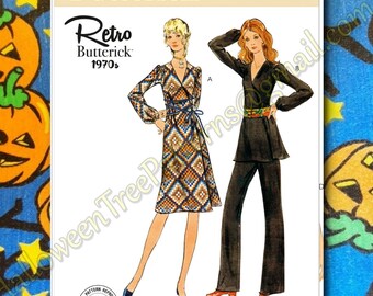Butterick B6958 Patron de couture pour robe tunique, chemisier et pantalon, tailles 18-26 6958