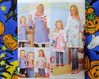 Simplicity 9395 Apron Sewing Patterns adult and kids sizes Small to Large s9395