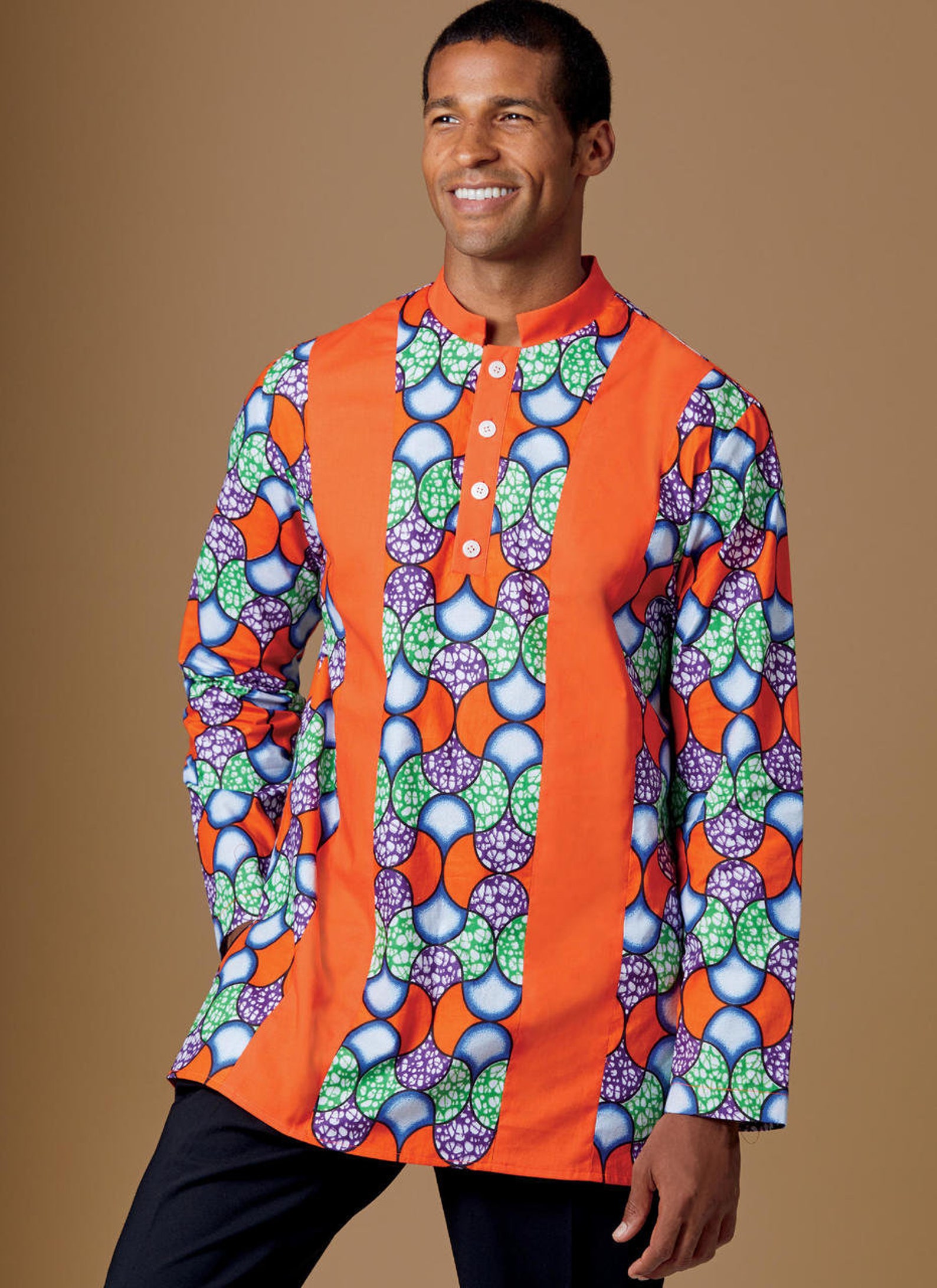 mens tunic shirt pattern