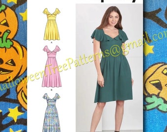 Simplicity 9703 Simple Farmhouse Dress Sewing Pattern Sizes 12-20 s9703
