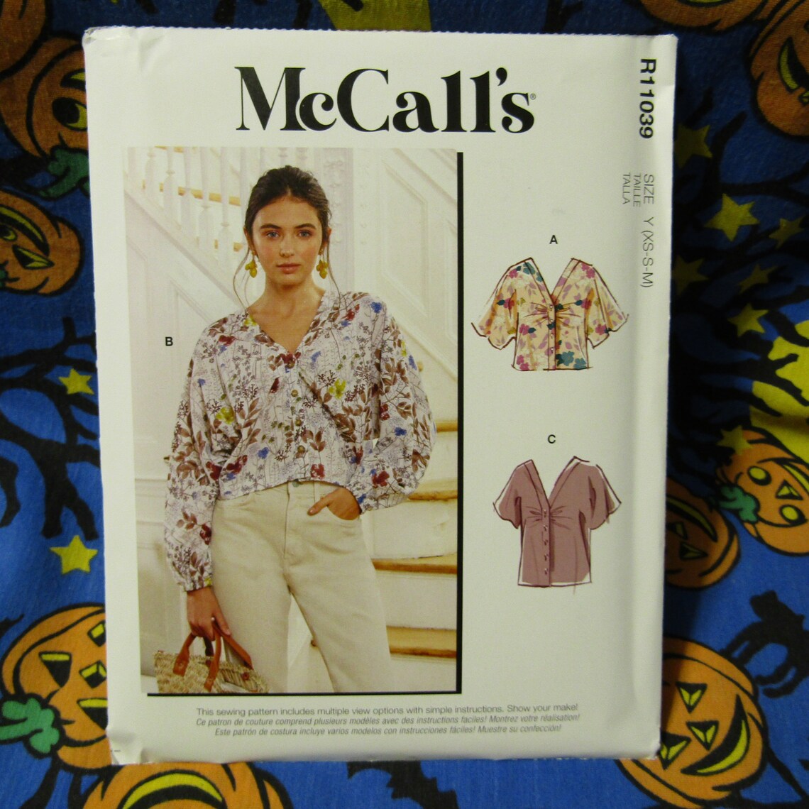 McCalls 8220 Summer Blouse Top Sewing Pattern XS-M m8220 | Etsy