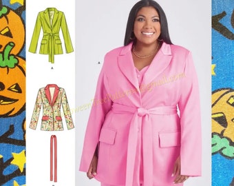 Simplicity 9688 30-38 Jacket Sewing Pattern Sizes 30-38 s9688 w3