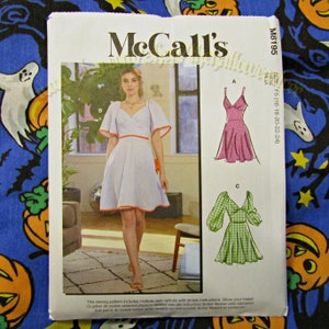 McCalls 8195 Dress Sewing Pattern Sizes 16-24 new UNCUT M8195