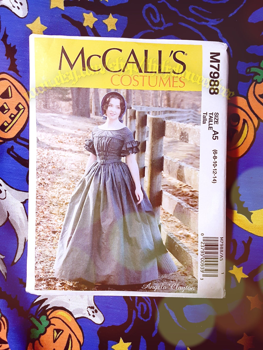 Mccalls 7988 Renaissance or 1700s Dress Sewing Pattern Misses 6-14 ...
