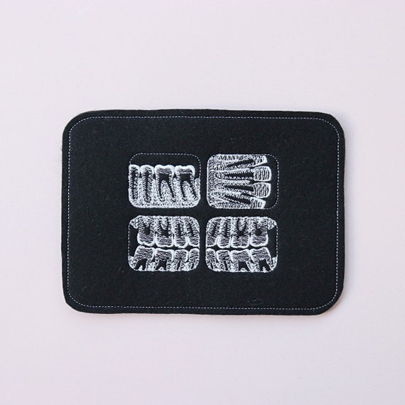 Felt Dental X-ray Arm Cast Doctor Chart Pretend Play