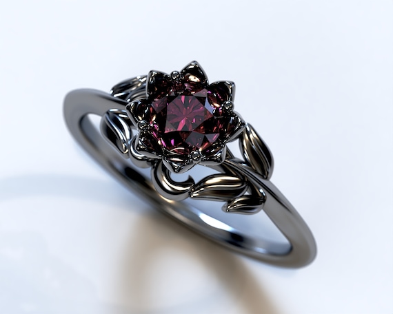 Miabella Women's 1-7/8 Carat T.G.W. Heart-Cut Created Pink Sapphire and  Round-Cut Black Spinel and Diamond-Accent Sterling Silver Heart Crossover  Ring - Walmart.com