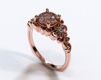 Morganite Engagement Ring