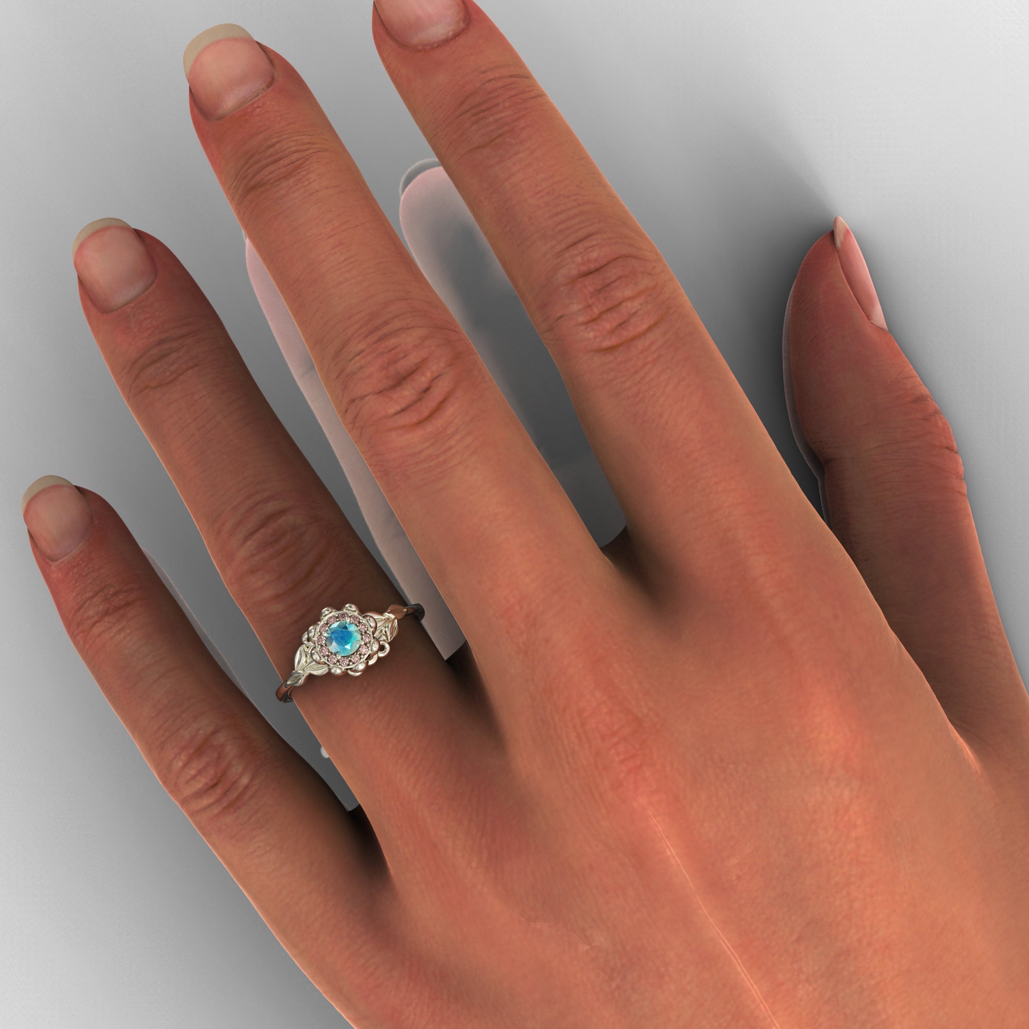 Get A Move On Moonstone Ring