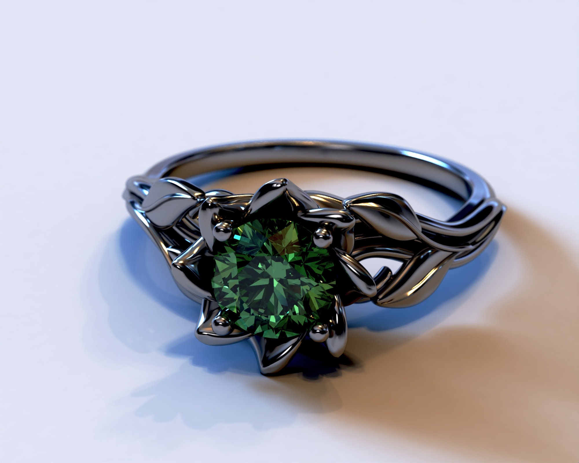 Allan Ring - Vidar Jewelry - Unique Custom Engagement And Wedding