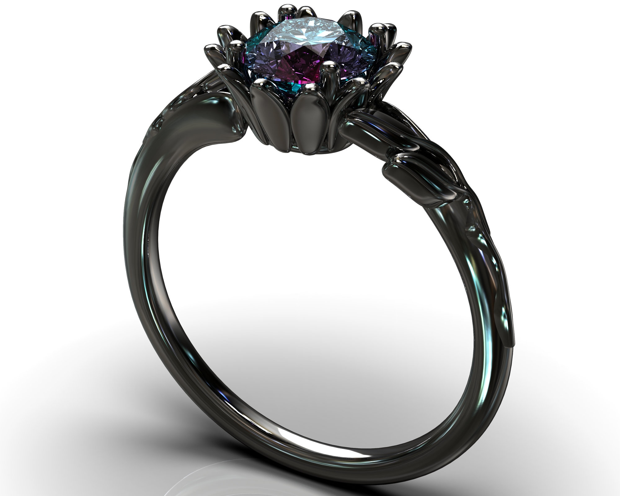 Allan Ring - Vidar Jewelry - Unique Custom Engagement And Wedding