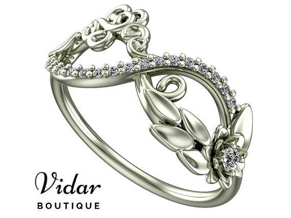Anillo infinito lotus sales