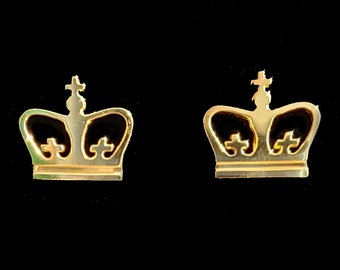 Columbia New Crown Gold Plated Cuff Links