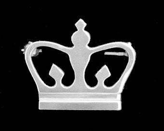 Columbia Crown with Diamond Shapes Brooch