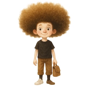 28 Whimsical Quirky Boys Clipart PNG, Mixed Media Boy Clip Art, Cute Kids Graphics,Transparent Background,Funny Diverse Children Picture Png