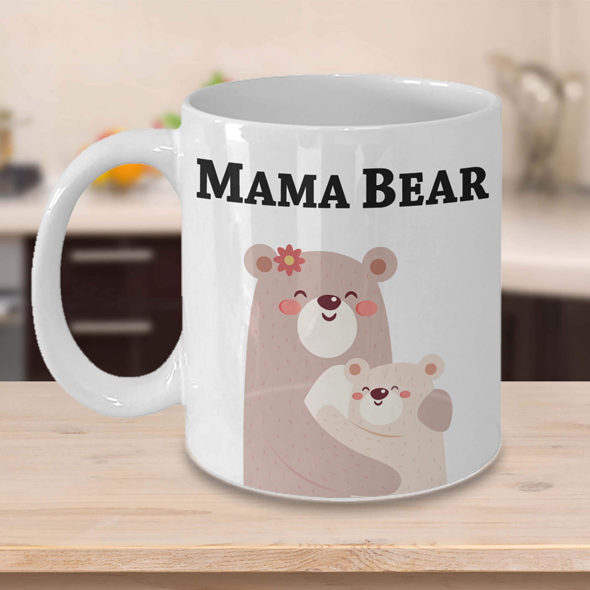 Mama Bear mug Mother mug Mom Bear Mom mug Gift for mama Etsy
