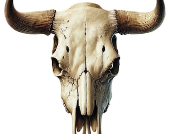 28 Cow Skull PNG Clipart, Watercolor Bull Skull Clipart, Southwestern Clip Art, Digital Download, Paper Craft, Junk Journal, Commercial Use