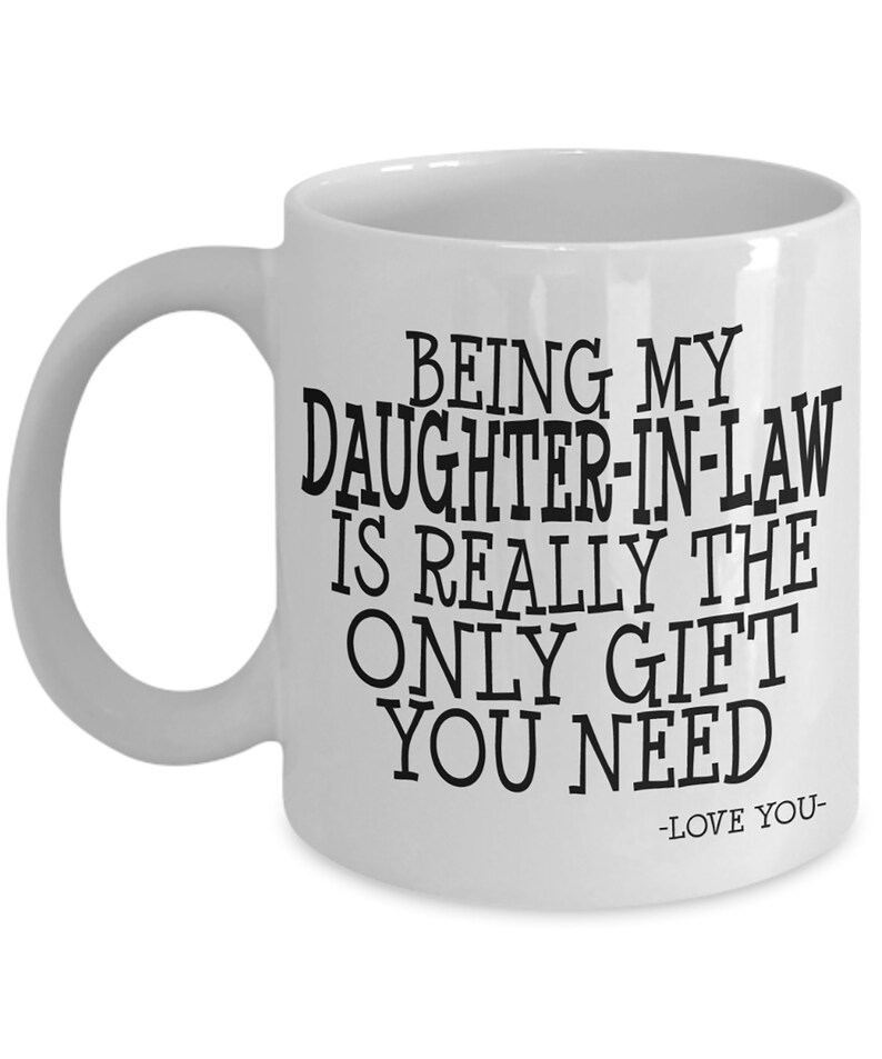 Best DaughterInLaw Mug DaughterInLaw Gifts DIL Mug Etsy