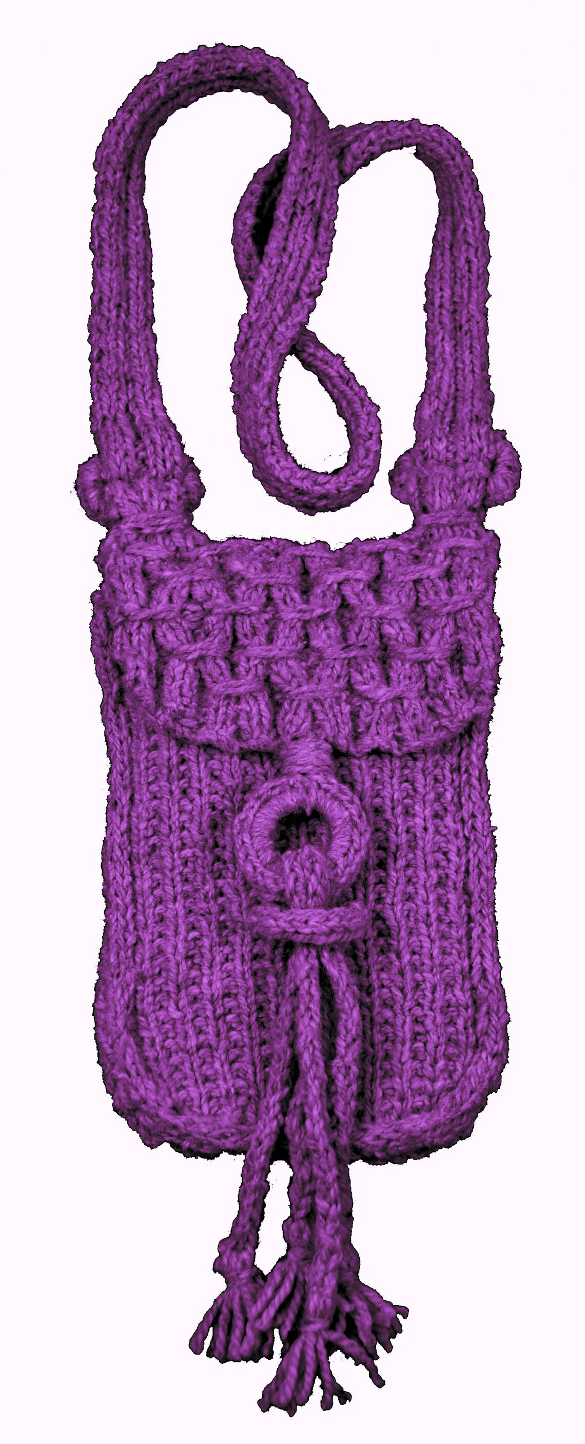 Messenger Bag Knitting Pattern to Knit Make Womens Cross Etsy