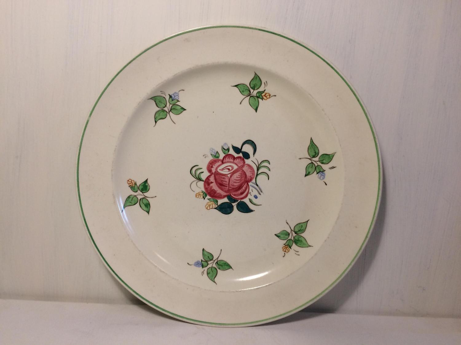 Poole Plate Dresser Plate Pink Roses English Farmhouse Etsy
