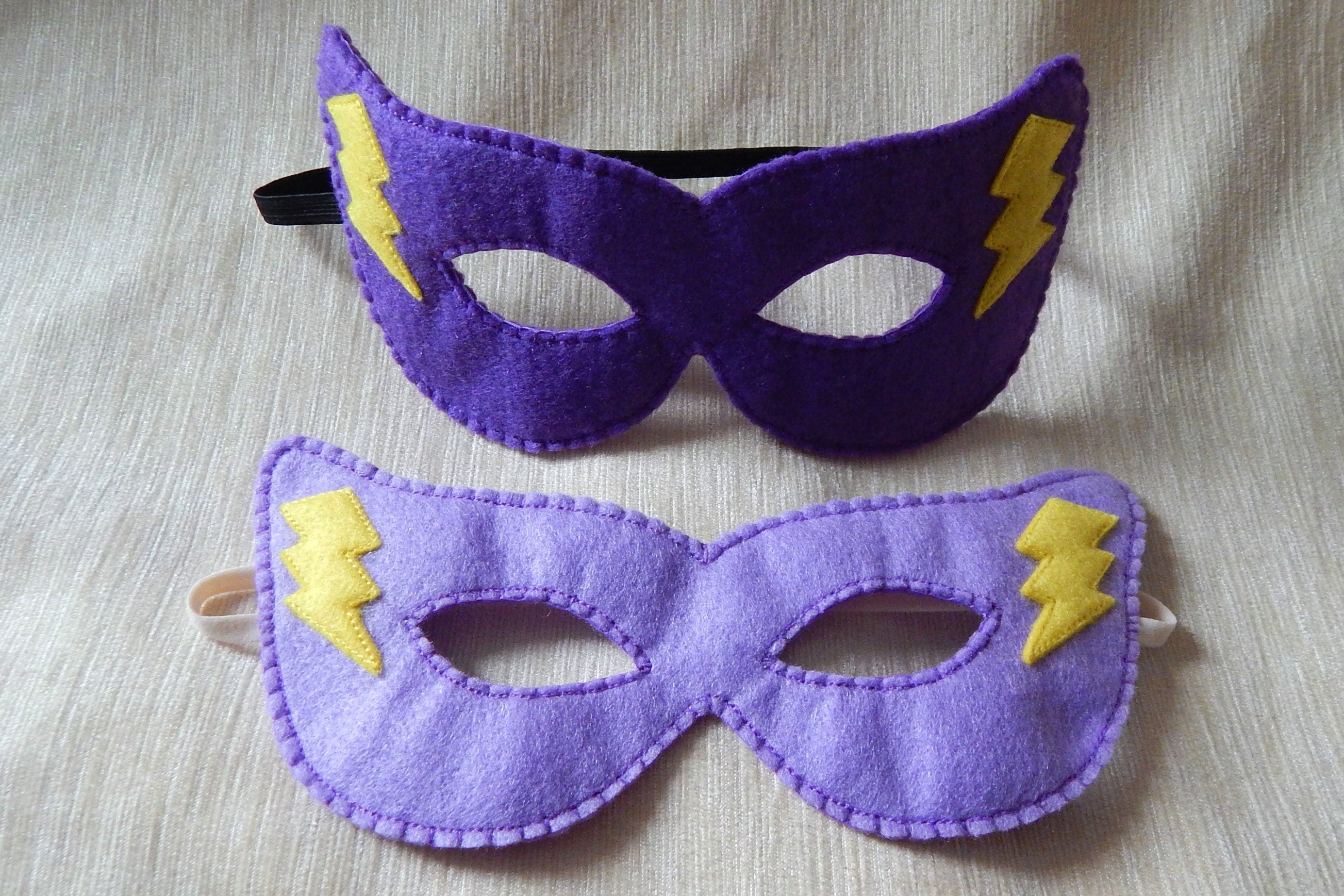 32 Masques Super-Héros En Feutre - Enfants, Anniversaire, Fête Déguisée