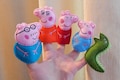 Inspired The Peppa pig family finger puppets. Felt finger puppets. Finger family. Animal finger puppets. Felt inspired Peppa pig toys. product logo