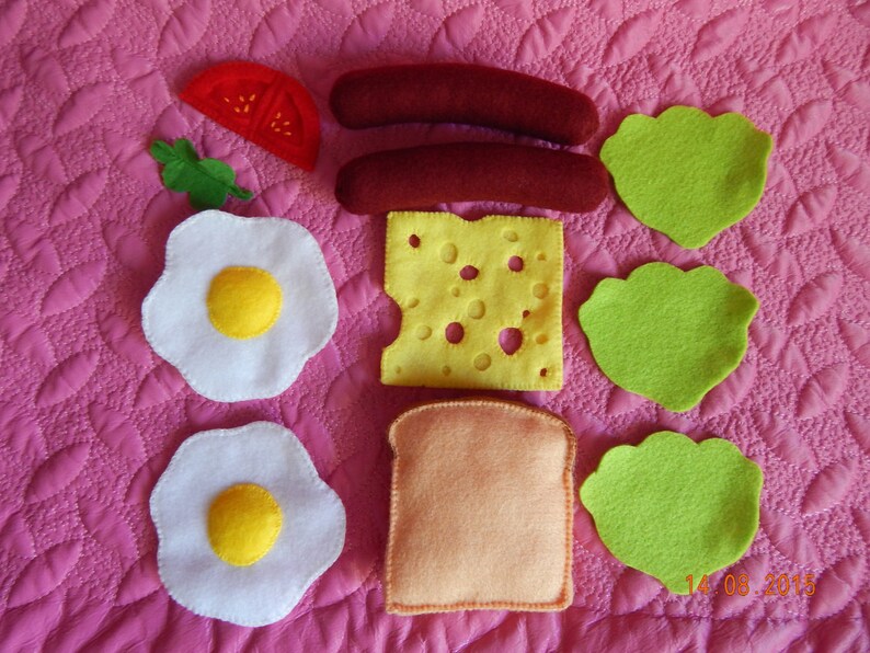 Felt Play Food Sandwich Set FEF