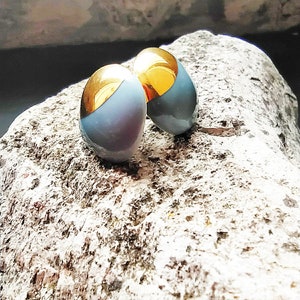 orecchini in ceramica