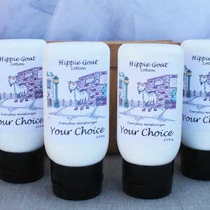 Goat Milk Lotion Gift Set: Handcrafted Moisturizing Scents, Set of 4