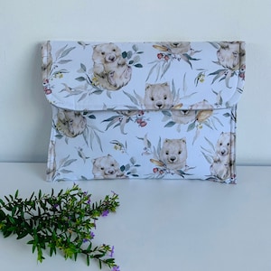 Nappy wallet, nappy clutch, diaper wallet, diaper clutch, baby shower gift, new mum gift