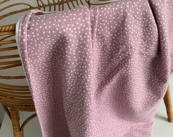 Baby swaddle, baby wrap, spots, flannelette swaddle