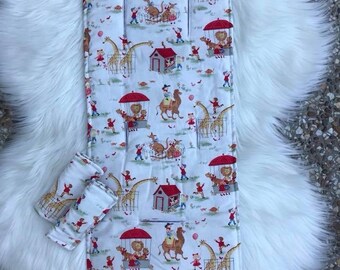 Pram liner, universal pram liner, pram insert, zoo animals, stroller liner