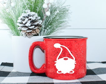 Gnome Campfire Mug || Cute Gnomes Coffee Mug