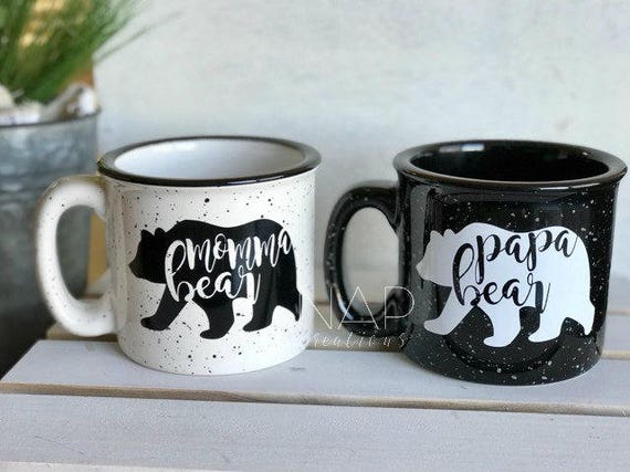 mama bear papa bear mugs