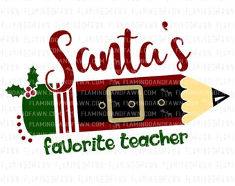 Download Teacher ornament svg | Etsy