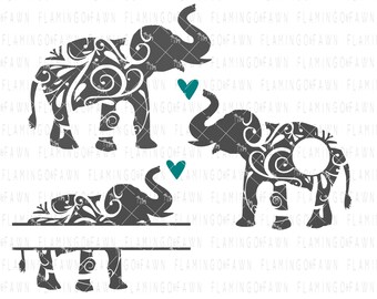 Download Elephant Svg File Etsy